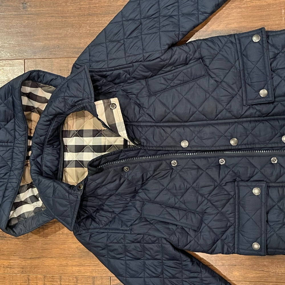 EUC Burberry coat 5y